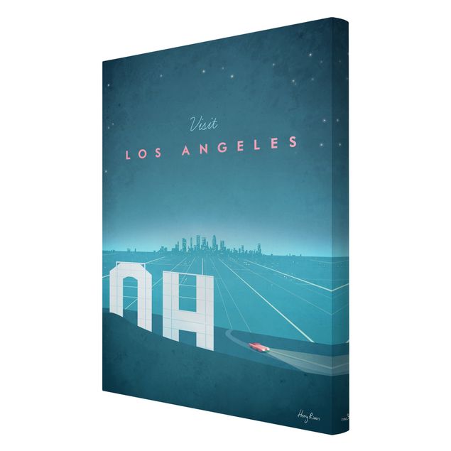 Henry Rivers Bilder Reiseposter - Los Angeles