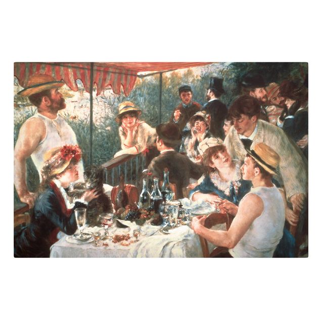Wandbilder Kunstdrucke Auguste Renoir - Das Frühstück der Ruderer