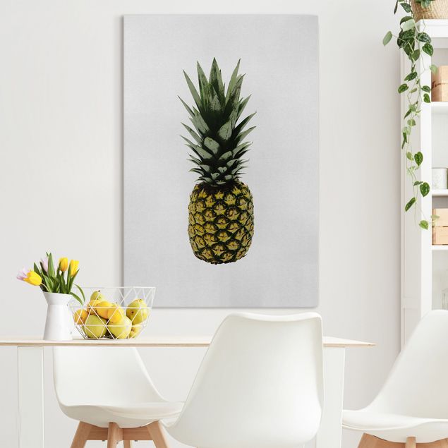 Wanddeko Küche Ananas