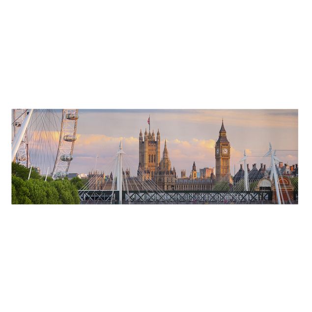 Wandbilder Architektur & Skyline Westminster Palace London