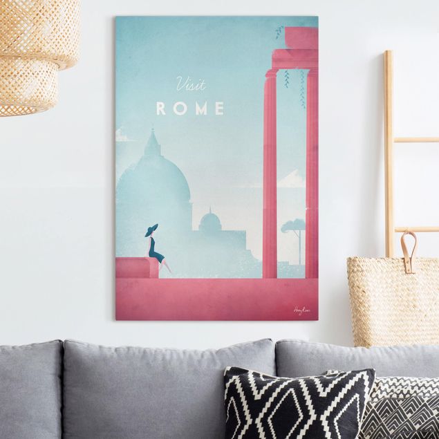Küche Dekoration Reiseposter - Rom