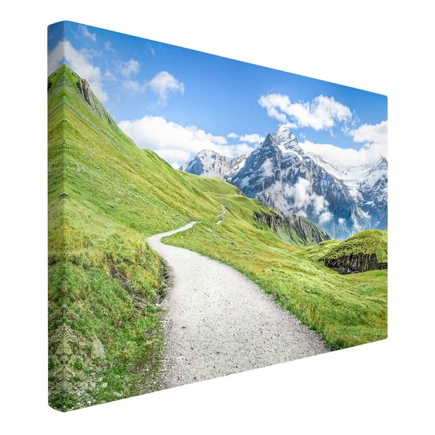 Wandbilder Berge Grindelwald Panorama
