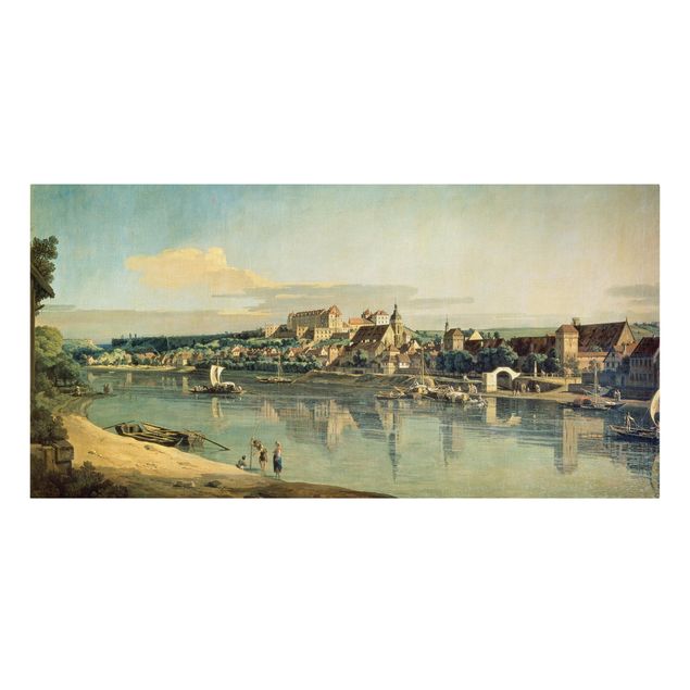 Kunststile Bernardo Bellotto - Blick auf Pirna