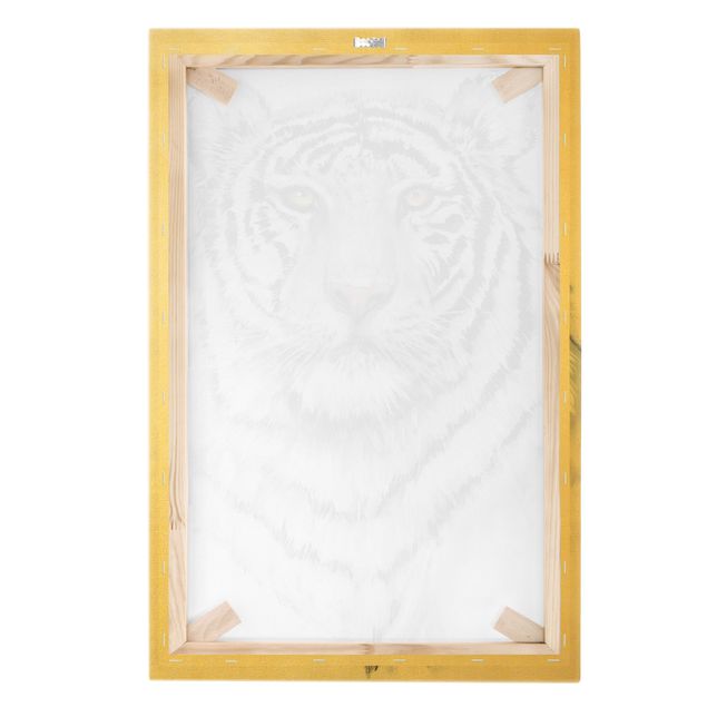 Leinwandbilder Portrait Weißer Tiger I
