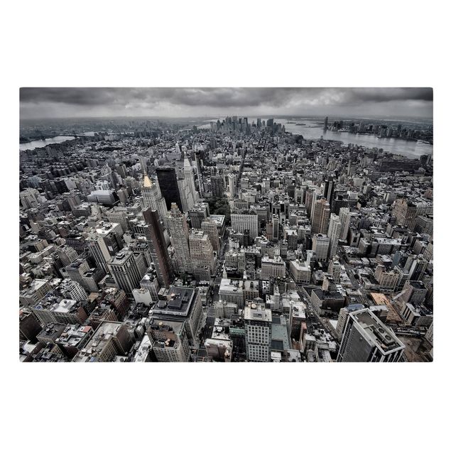 Skyline Leinwandbild Blick über Manhattan