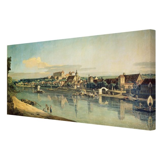Wandbilder Landschaften Bernardo Bellotto - Blick auf Pirna