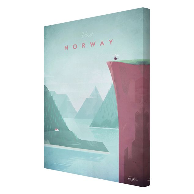 Wandbilder Architektur & Skyline Reiseposter - Norwegen