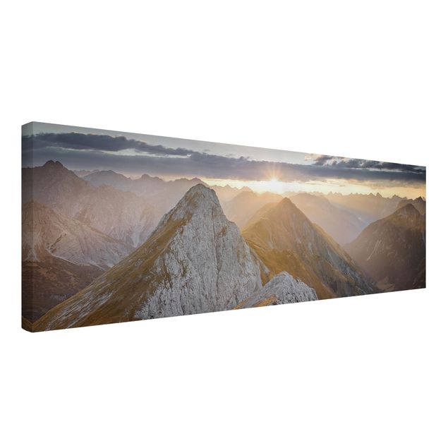 Wandbilder Landschaften Lechtaler Alpen