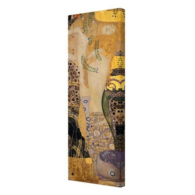 Wandbilder Kunstdrucke Gustav Klimt - Wasserschlangen I