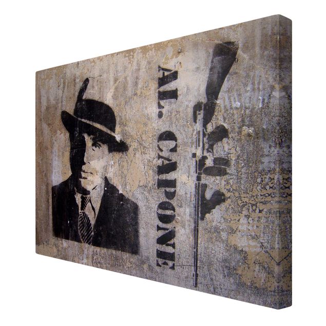 schöne Leinwandbilder Al Capone