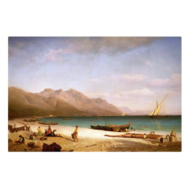 Kunststile Albert Bierstadt - Der Golf von Salerno