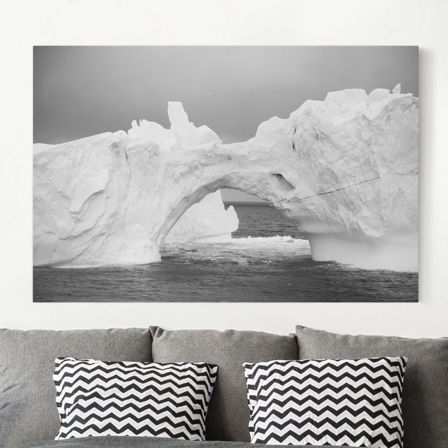 Wanddeko Küche Antarktischer Eisberg II