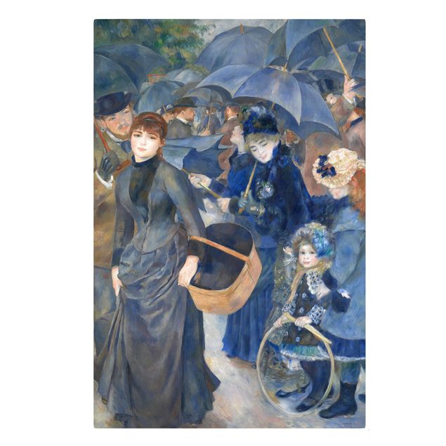 Kunstdrucke auf Leinwand Auguste Renoir - Die Regenschirme