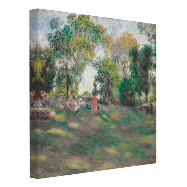 Wandbilder Landschaften Auguste Renoir - Landschaft mit Figuren