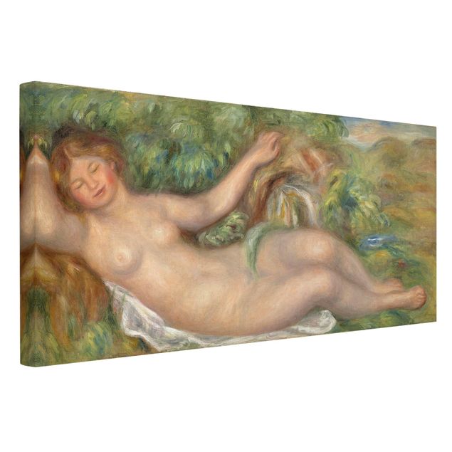 Wandbilder Akt & Erotik Auguste Renoir - Die Quelle