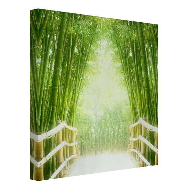 Wandbilder Bambus Bamboo Way