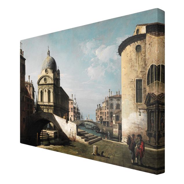 Skyline Leinwandbild Bernardo Bellotto - Venezianisches Capriccio