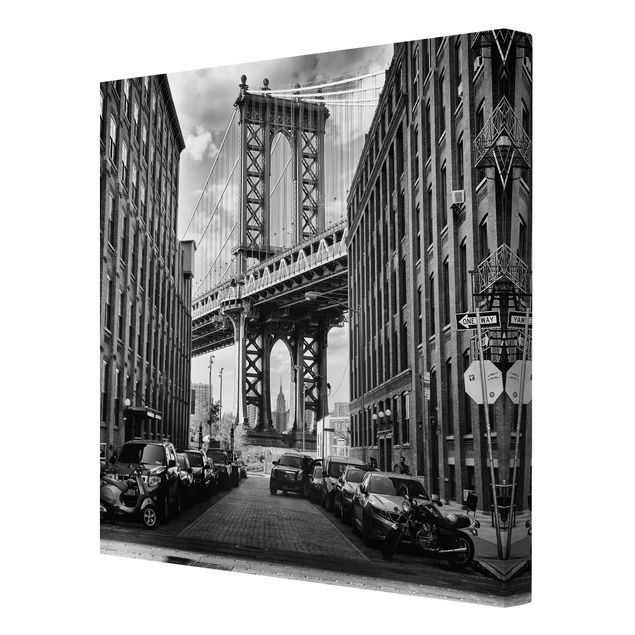 Wandbilder Architektur & Skyline Manhattan Bridge in America