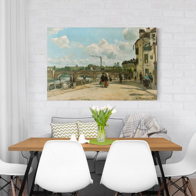 Kunststil Pointillismus Camille Pissarro - Ansicht von Pontoise