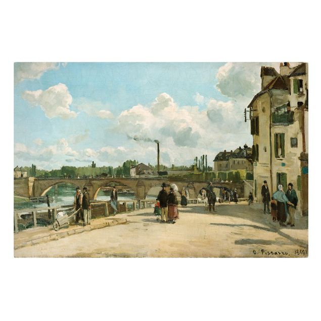 Kunststil Post Impressionismus Camille Pissarro - Ansicht von Pontoise