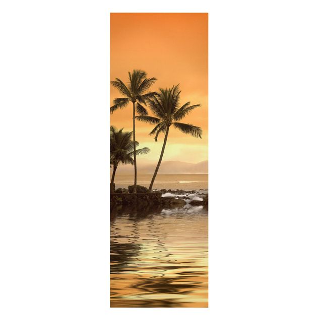 Wandbilder Landschaften Caribbean Sunset I