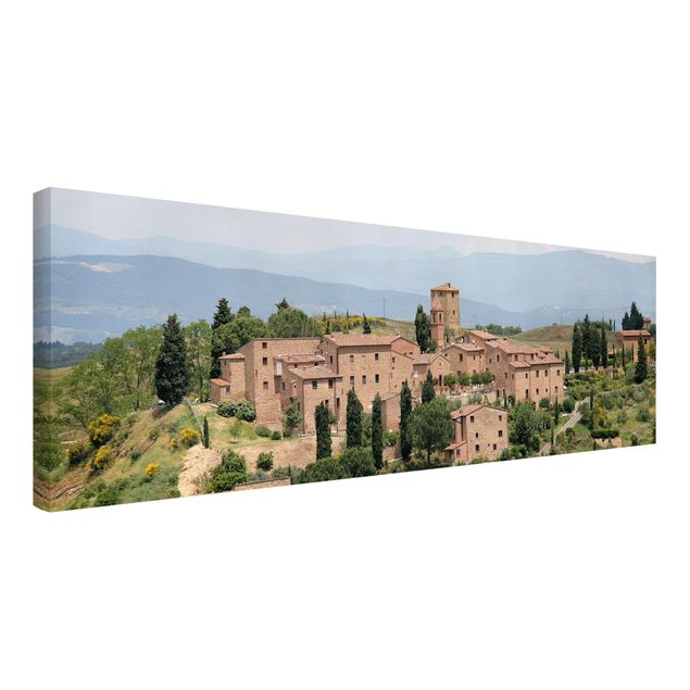 Wandbilder Berge Charming Tuscany