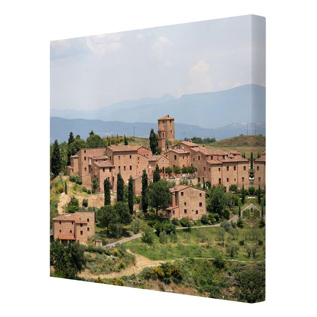 Skyline Leinwand Charming Tuscany
