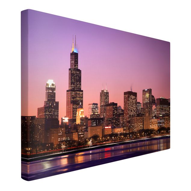 Wandbilder Modern Chicago Skyline