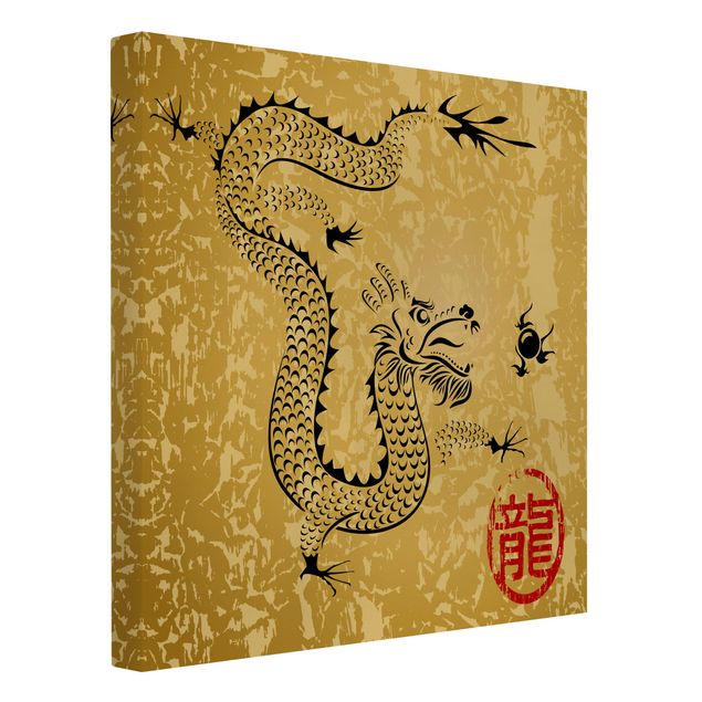 Wandbilder Spirituell Chinese Dragon