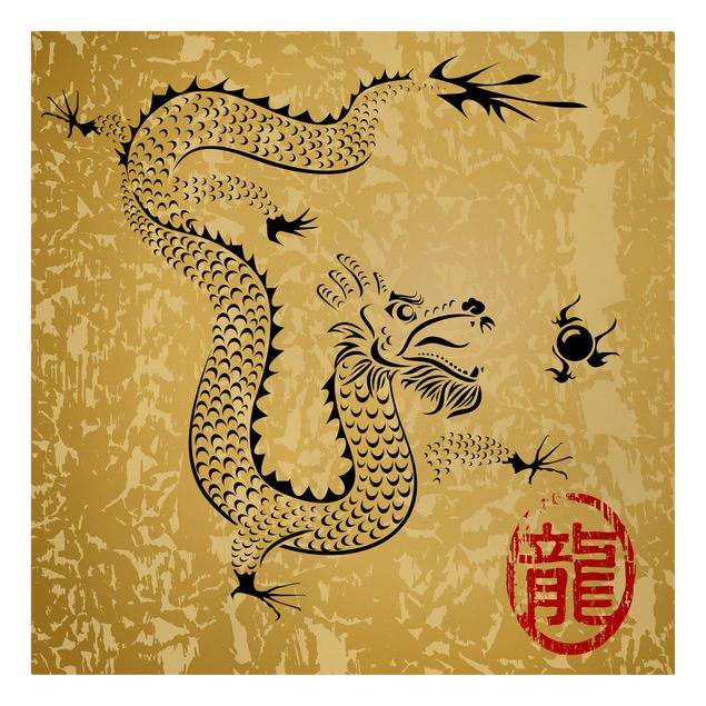 Wandbilder Chinese Dragon