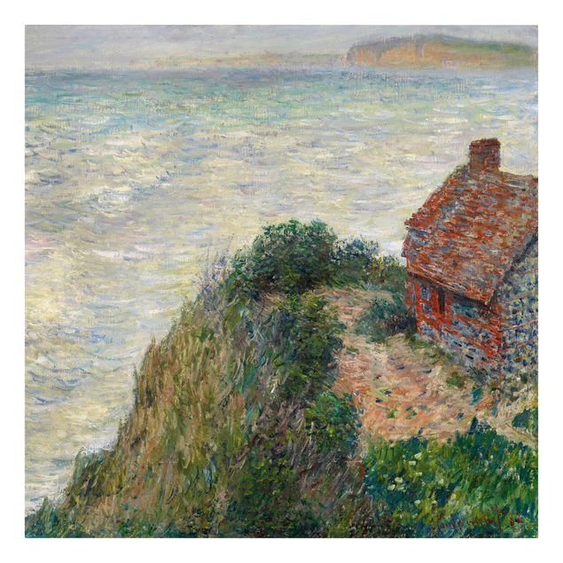 Wandbilder Landschaften Claude Monet - Fischerhaus Petit Ailly
