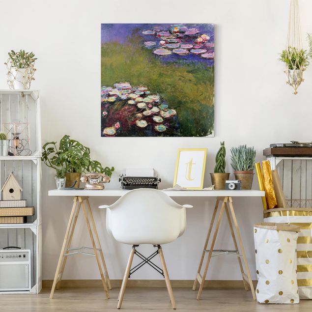 Leinwandbilder Rosen Claude Monet - Seerosen