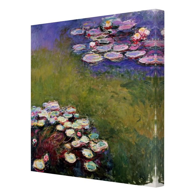Leinwandbilder Blumen Claude Monet - Seerosen