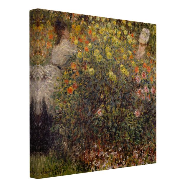 Kunststile Claude Monet - Blumengarten