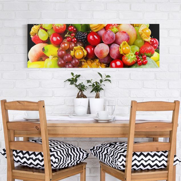 Wandbilder Früchte Colourful Exotic Fruits