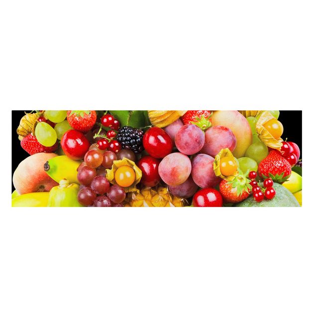 Leinwandbilder Obst Colourful Exotic Fruits