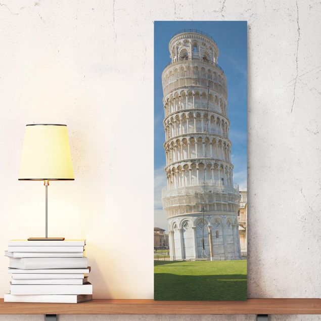 Skyline Leinwand Der schiefe Turm von Pisa