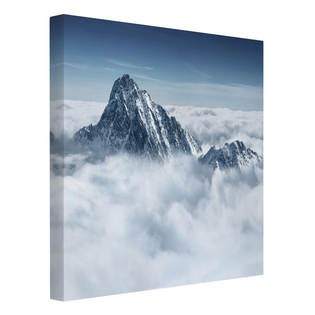 Wandbilder Landschaften Die Alpen über den Wolken