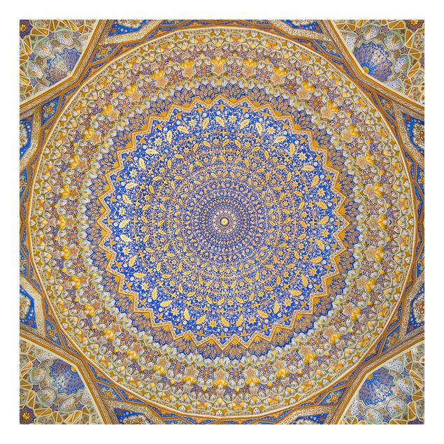 Wandbilder Orange Dome of the Mosque