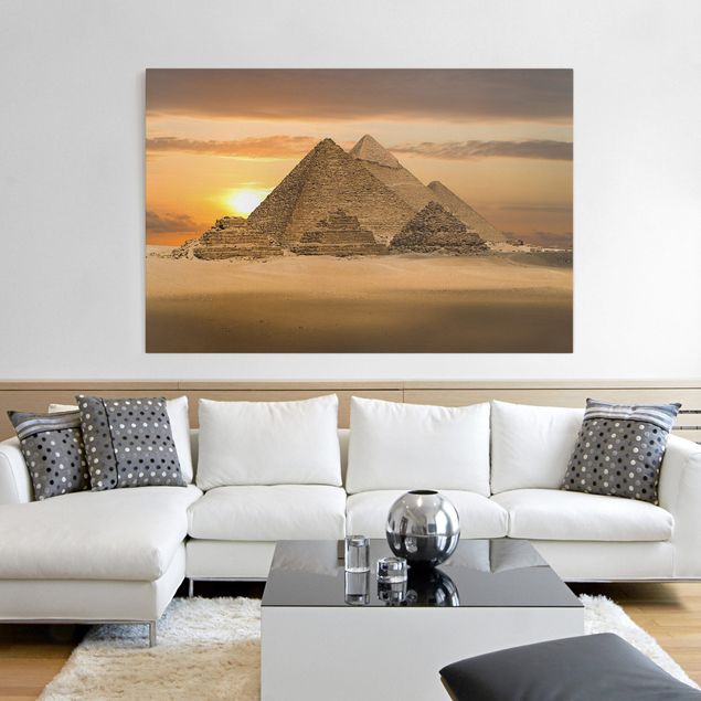 Sonnenuntergang Leinwand Dream of Egypt