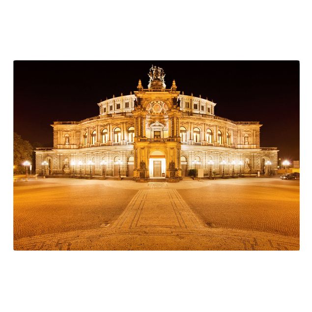 Wandbilder Modern Dresdner Opernhaus