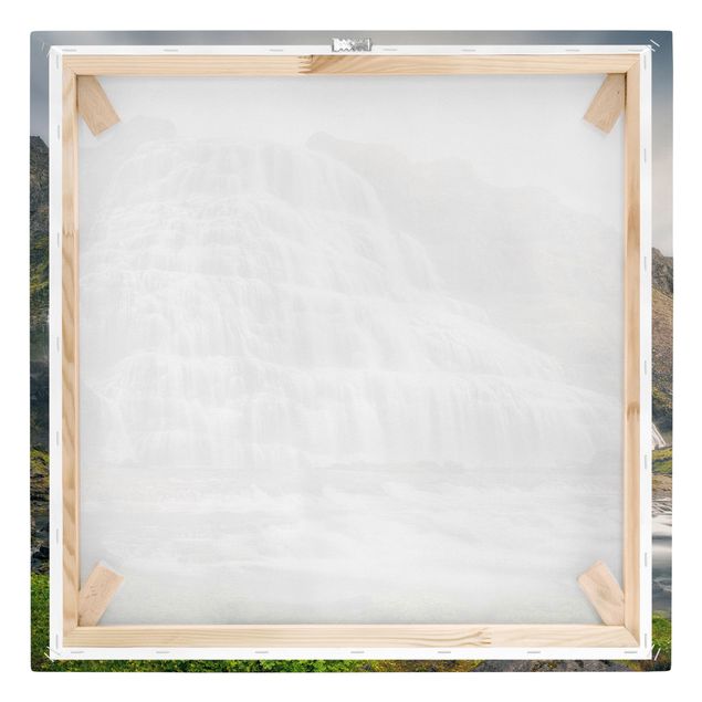 Wandbilder Natur Dynjandi Wasserfall