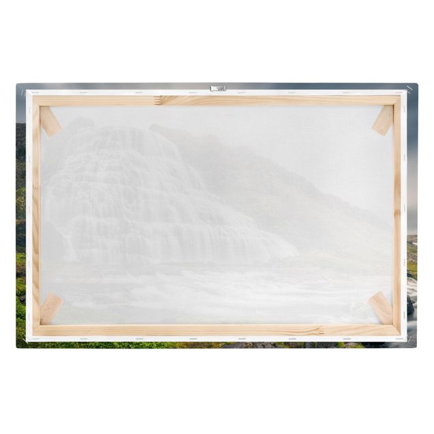 Wandbilder Natur Dynjandi Wasserfall