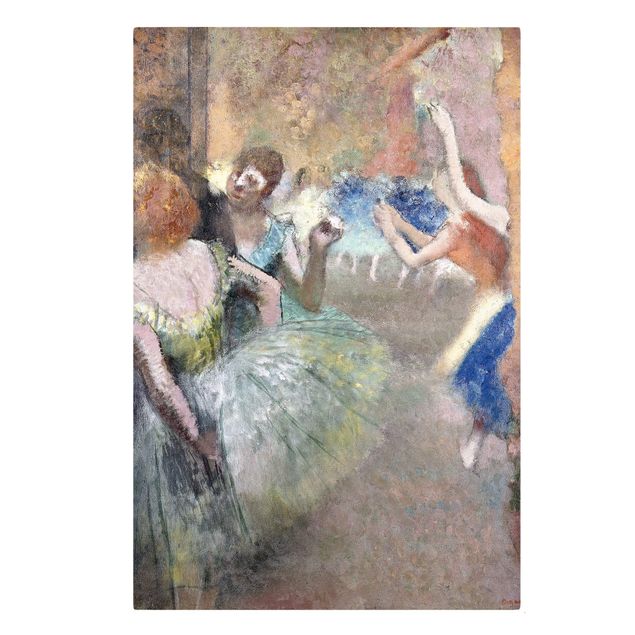 Kunstdruck Leinwand Edgar Degas - Ballettszene