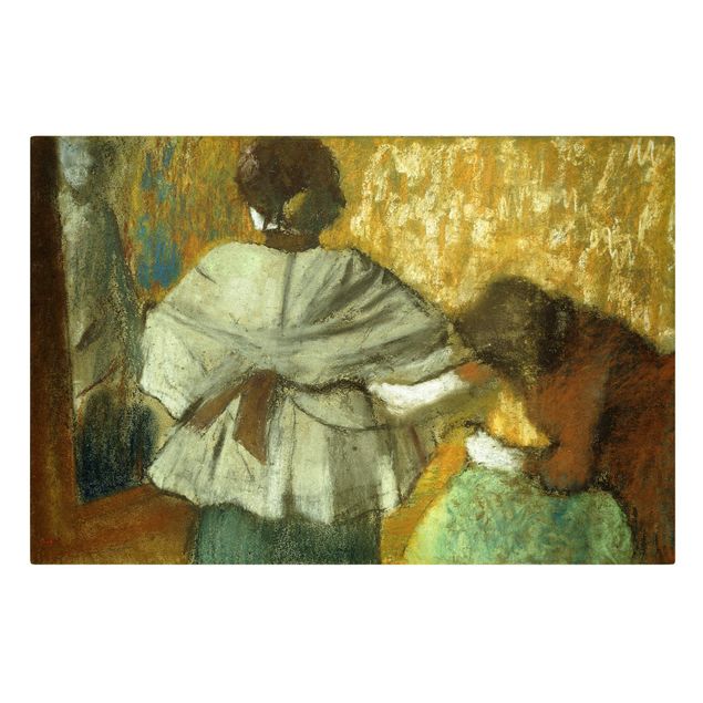 Wandbilder Kunstdrucke Edgar Degas - Modistin