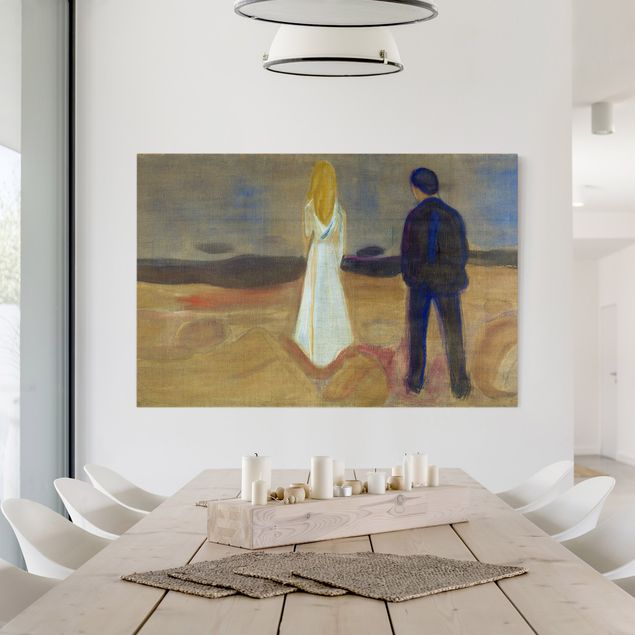 Küche Dekoration Edvard Munch - Zwei Menschen
