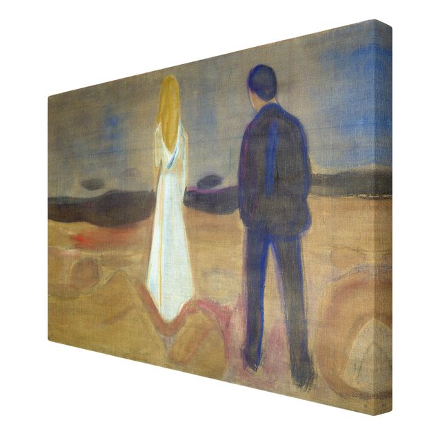 Wandbilder Kunstdrucke Edvard Munch - Zwei Menschen