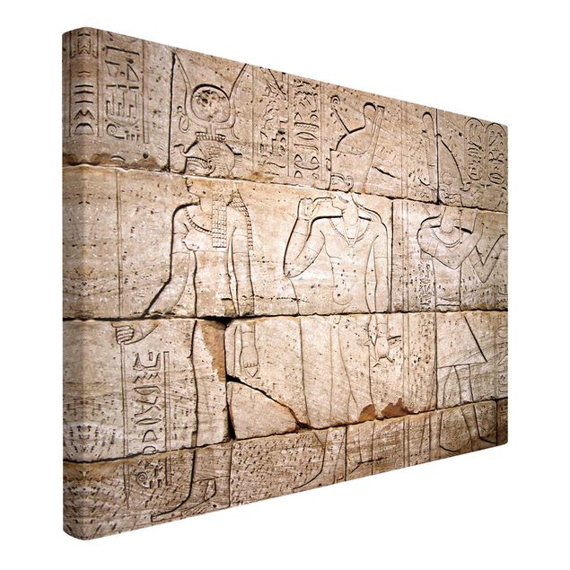 Wandbilder Portrait Egypt Relief