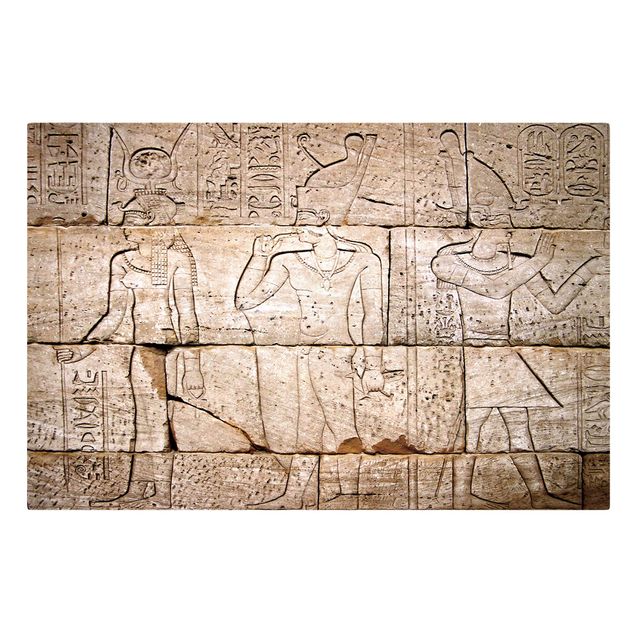 Wandbilder Spirituell Egypt Relief
