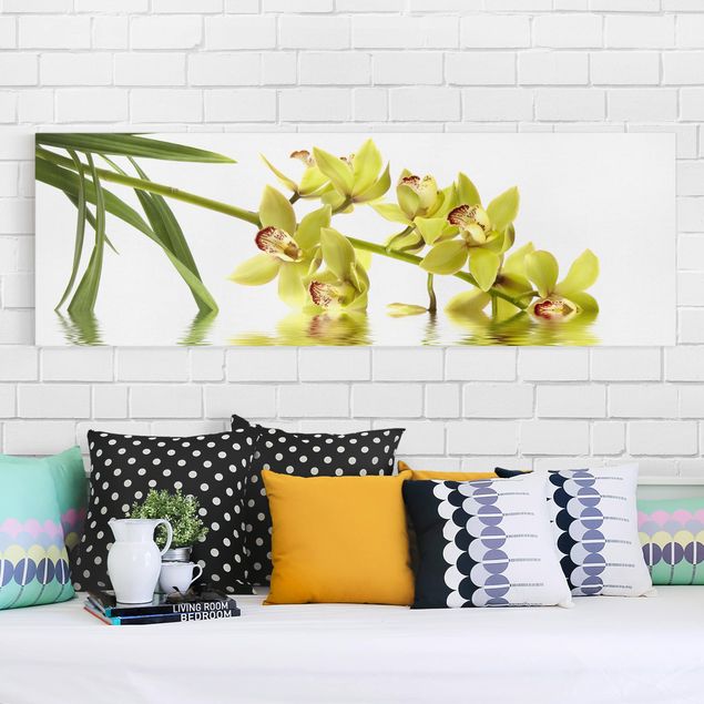 Wandbilder Orchideen Elegant Orchid Waters
